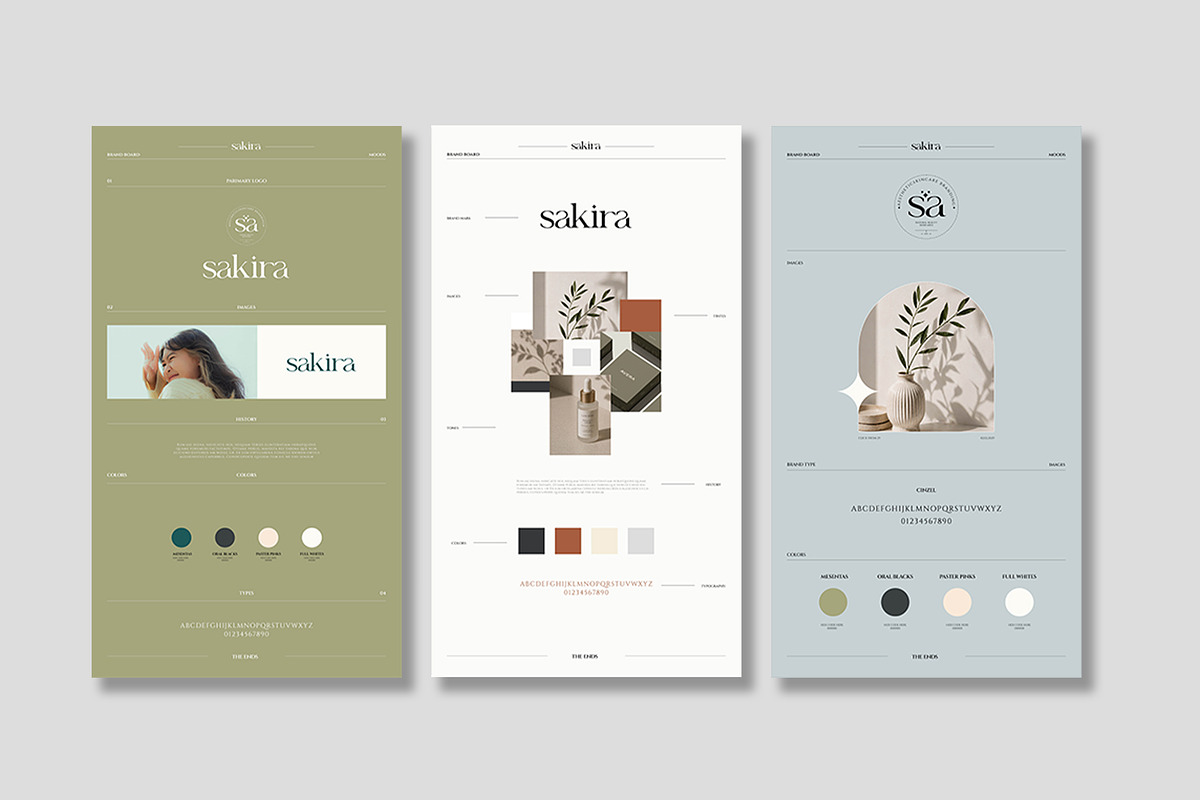 Sakira | Brand Mood Board Kit, a Branding & Logo Template by Templeste (Photo 3 of 5)