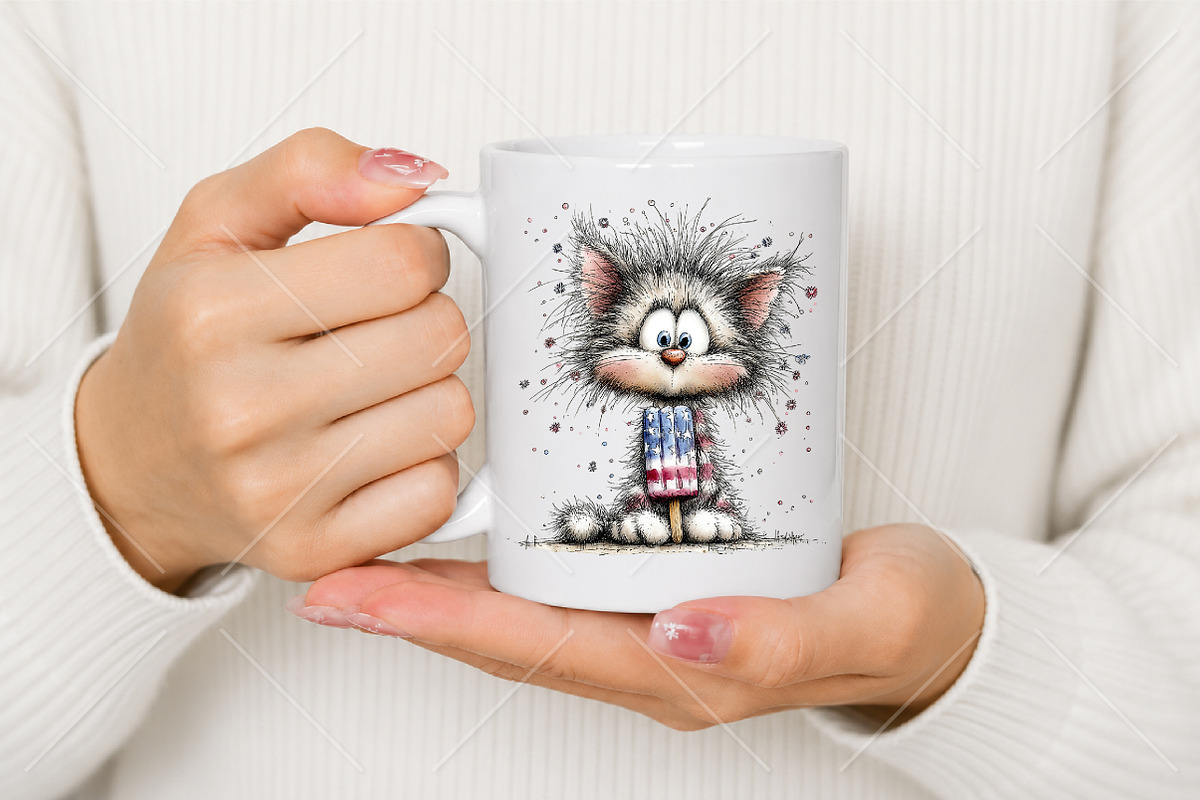 Whimsical 4th Of July Animals PNG, a Seasonal Illustration by Canvas Craft (Photo 9 of 10)