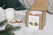 White Beige Boho Christmas, a Decorative Illustration by Cozy pattern shop (Thumbnail 9 of 12)