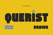 CS Querist Drawn, a Sans Serif Font by Craft Supply Co. (Thumbnail 1 of 8)