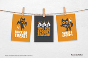 Spooky Halloween Cards for Canva, a Card Template by Komet & Flicker (Thumbnail 5 of 8)