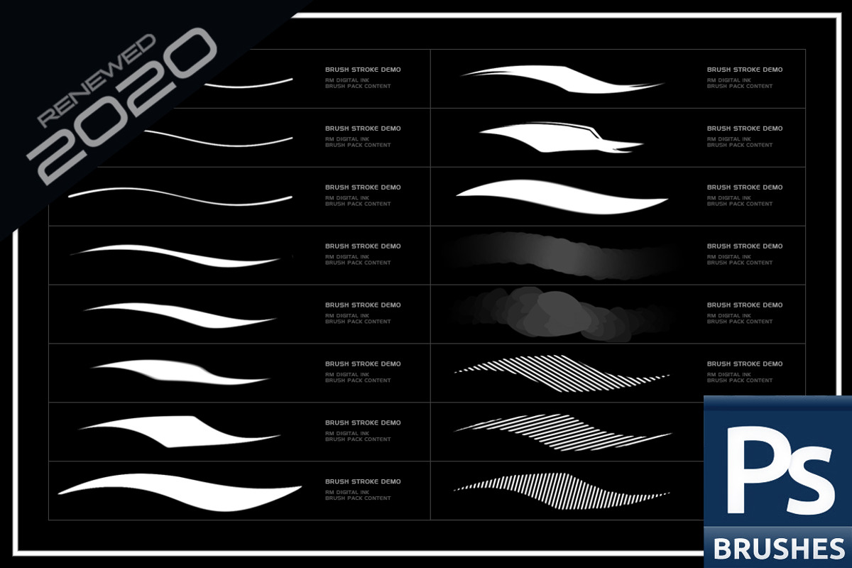 RM Digi Ink [PRO], a Brush Add-On by R M (Photo 2 of 4)