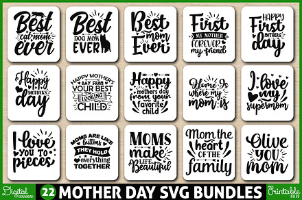 Mom SVG Bundle| Mother's Day SVG