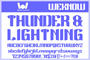 Electro Dragon font, a Blackletter Font by weknow (Thumbnail 2 of 8)