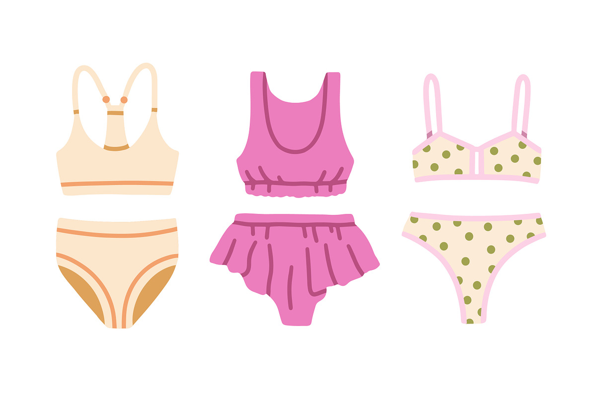 Modern women underwear, lingerie set, an Object Illustration by Good Studio (Photo 3 of 16)