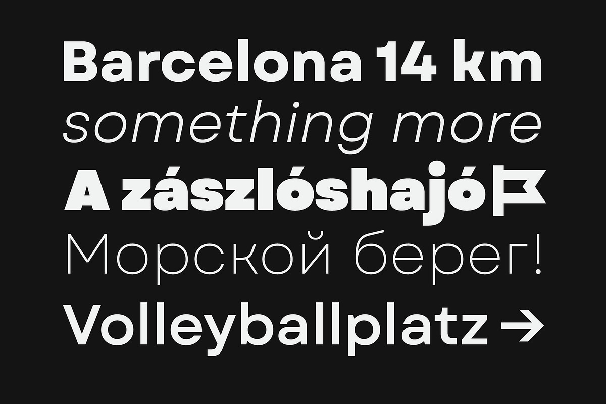 Garet Font Family, a Sans Serif Font by Type Forward (Photo 2 of 11)
