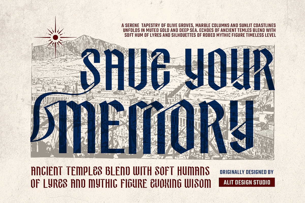 Bright Horse Typeface, a Blackletter Font by alit design (Photo 7 of 17)