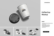 Coffee Cup Mockup, a Cups & Container Mockup by ZifaraDesign (Thumbnail 1 of 11)