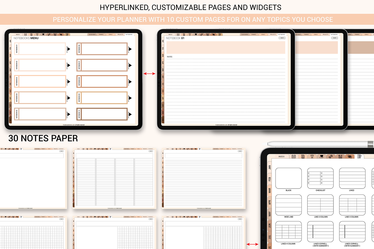 Ultimate Digital Planner 2025-26 Boh, a Branding & Logo Template by Plamarplanners (Photo 7 of 10)
