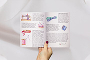 SEWING WATERCOLOR CLIPART, an Illustration by CaraulanStore (Thumbnail 6 of 8)