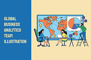 Global Business Analytics Team, a Person Illustration by Partikusi Design (Thumbnail 1 of 3)