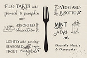 Blackberry Macarons // Font Trio, a Script Font by PeachCreme (Thumbnail 7 of 9)