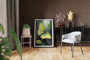 9 Watercolor Butterflies, a Wallpaper Graphic by DigitalFad (Thumbnail 6 of 6)