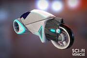 Sci-Fi Vehicle, a Cars & Vehicle 3D Model by Beatheart Creative Studio (Thumbnail 5 of 12)