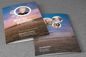 Funeral Program Template-V125