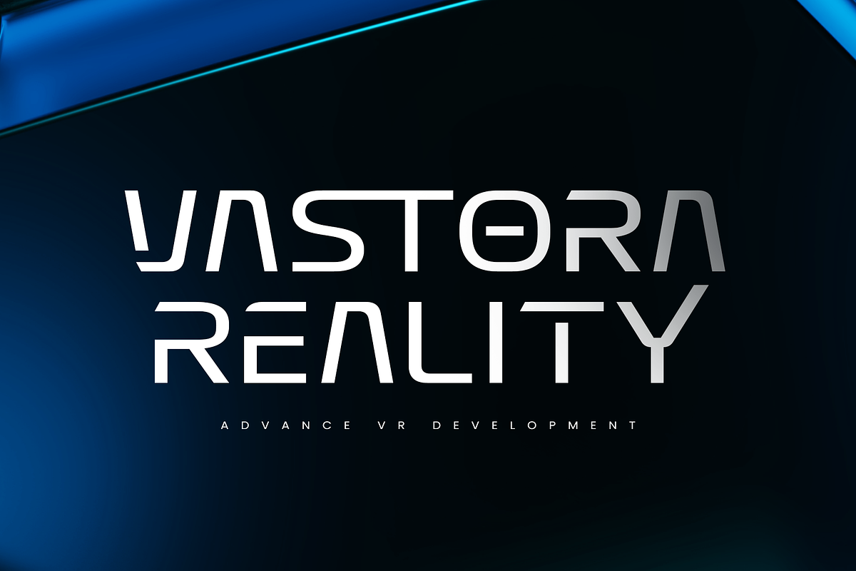 Hyperstelar – Futuristic Font, a Sans Serif Font by Vampstudio (Photo 6 of 13)