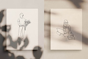 At Home: Line Drawings, a Technology Illustration by Whimsy Works (Thumbnail 7 of 8)