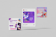 Social Media Instagram Post Mockup, an Advertising Mockup by Graphic Deal (Thumbnail 6 of 15)
