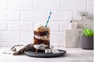 Fluffy coke from cola and, a Food & Drink Photo by Yulia Furman