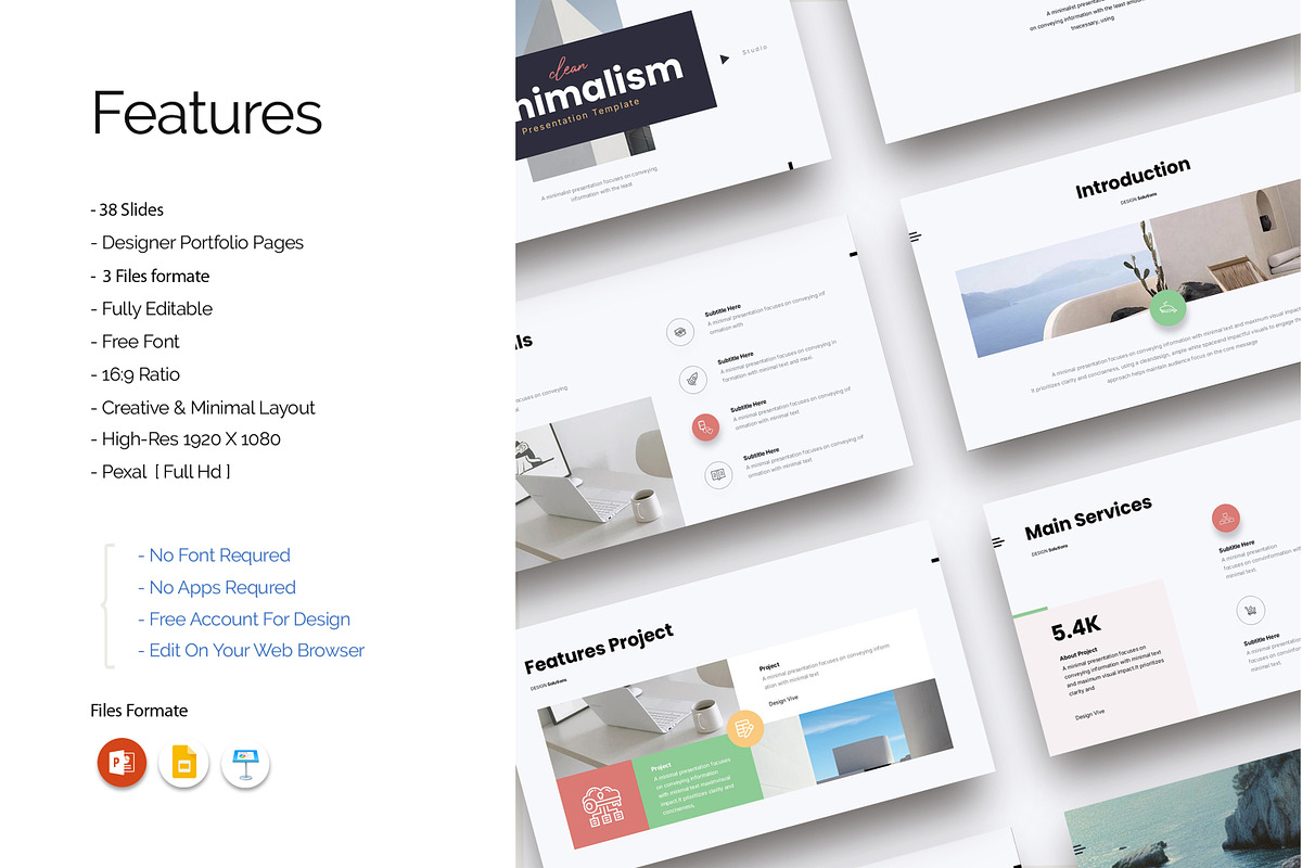 Minimal Presentation Template, a Presentation Template by Studio Artisan (Photo 3 of 8)