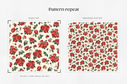 Classic Vintage Roses Pattern, a Pattern Graphic by Yello_illustration (Thumbnail 3 of 16)