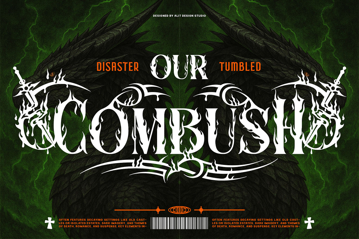 Crimson Flare Typeface, a Serif Font by alit design (Photo 3 of 20)