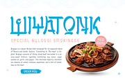Molyan - Korean Style Font, a Sans Serif Font by twinstd (Thumbnail 2 of 10)