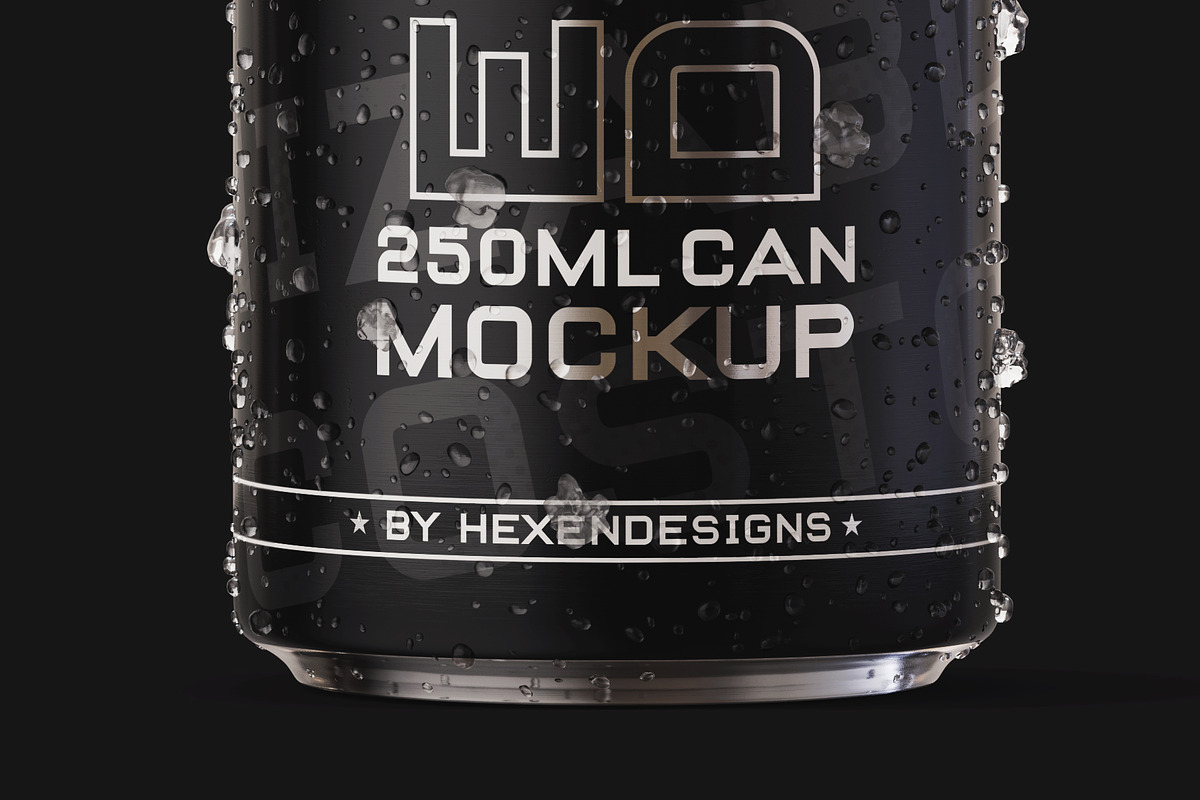 Energy Drink Mockup, a Packaging Mockup by HexenDesigns (Photo 11 of 11)
