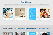 Sporty - WordPress Gym Theme, a WordPress Template by 7Theme (Thumbnail 3 of 5)