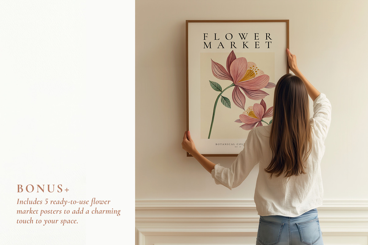 Spring Folk Flowers Collection, a Graphic by Paper Flowers Studio (Photo 6 of 8)