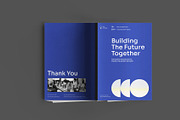 Blue Modern Corporate Brochure, a Brochure Template by Neermana (Thumbnail 11 of 11)