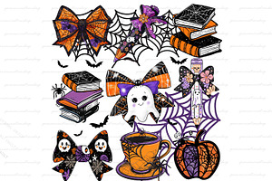 Halloween books png,read more books