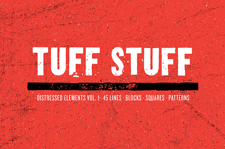 Tuff Stuff Distressed Elements 1