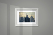 Photo Frame on Wall Mockup, a Product Mockup by Aurora Graphics (Thumbnail 3 of 7)