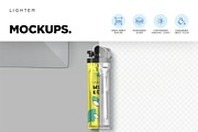 Disposable Lighter Mockups, a Product Mockup by megostudi0 (Thumbnail 7 of 7)