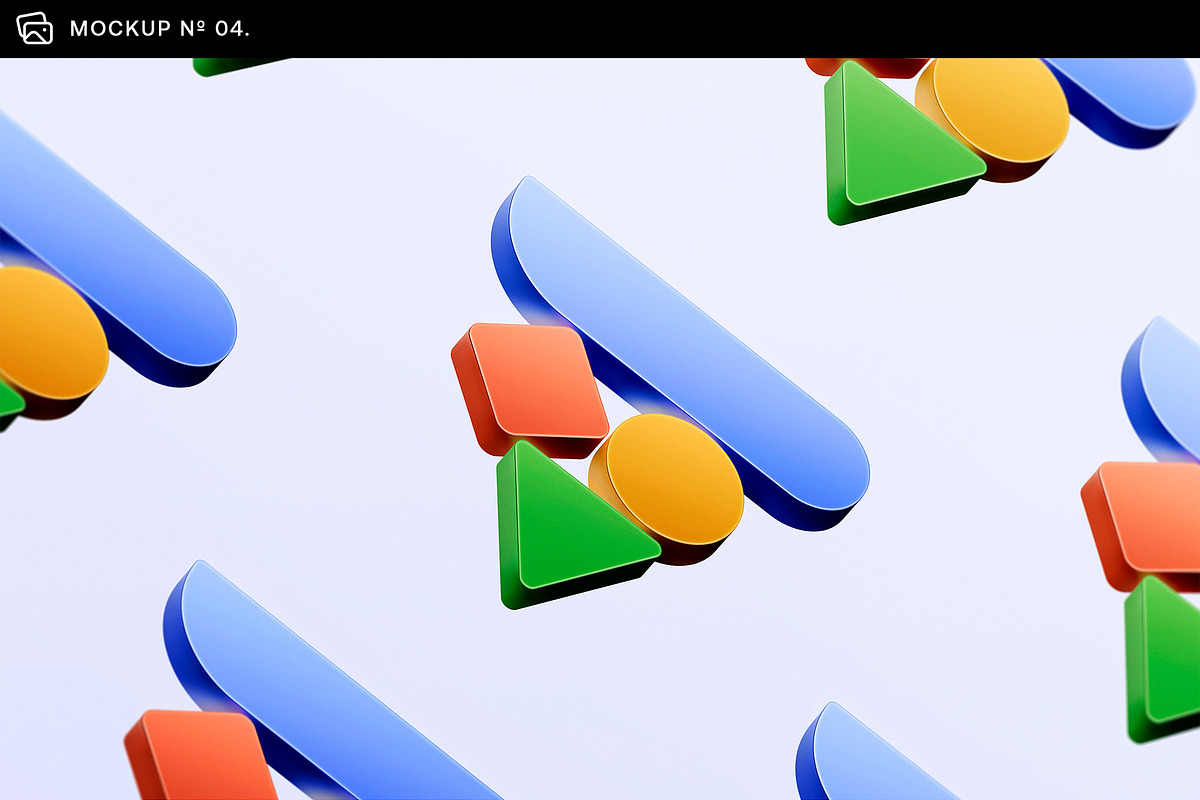 3D App Icon Logo Mockups - 12 Scenes, a Product Mockup by Asylab (Photo 13 of 22)