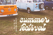 Daydreamer Retro Font, a Script Font by Rachel Kick (Thumbnail 2 of 7)