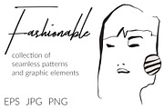 Fashionable, a Pattern Graphic by Svyatoslava_M (Thumbnail 1 of 7)