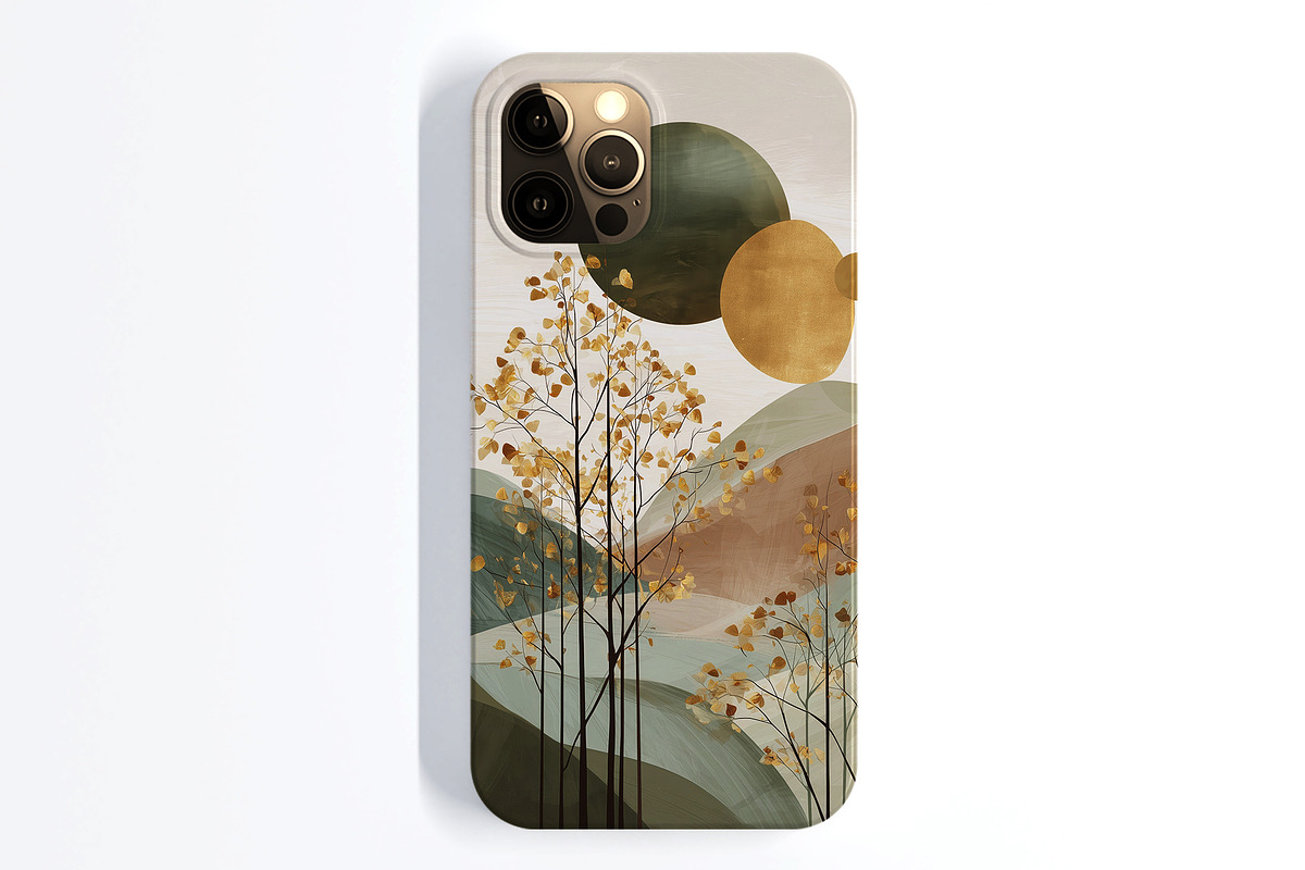 Modern Nature Landscape Illustration, a Decorative Illustration by Housui Patterns (Photo 11 of 12)