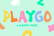 Playgo a Playful Fonts, a Handwritten Font by tomatstudio (Thumbnail 1 of 5)