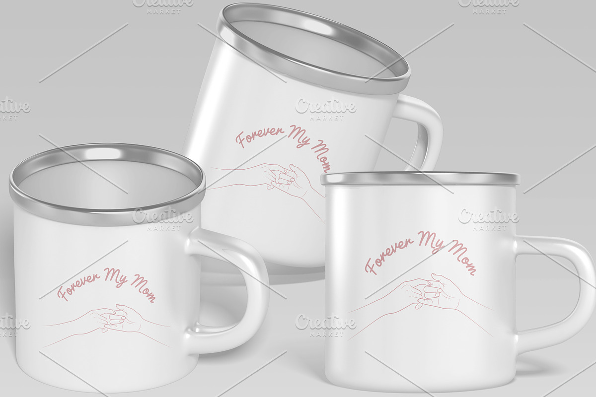 Forever My Mom T-Shirt Design svg, an Object Illustration by Ghagra (Photo 4 of 7)