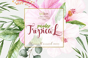 Tropical watercolor collection, a Decorative Illustration by ReachDreams (Thumbnail 6 of 6)