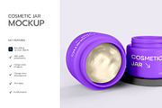 Cosmetic Jar Mockup, a Product Mockup by graphypix (Thumbnail 2 of 4)