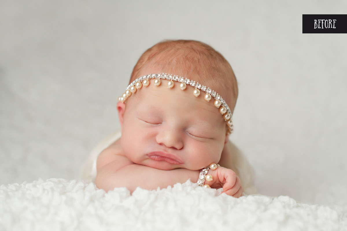 Newborn Lightroom preset and brushes, an Action Add-On by BeArt-Presets (Photo 7 of 12)