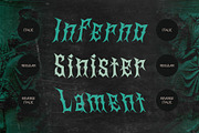 CS Gangsta – Black Metal Font, a Blackletter Font by Craft Supply Co. (Thumbnail 5 of 8)