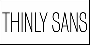 Thinly Sans JNL, a Sans Serif Font by Jeff Levine Fonts (Thumbnail 2 of 5)