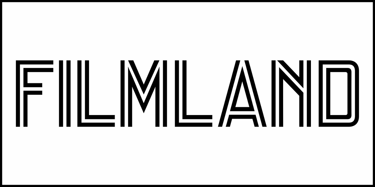 Filmland JNL, a Sans Serif Font by Jeff Levine Fonts (Photo 2 of 5)