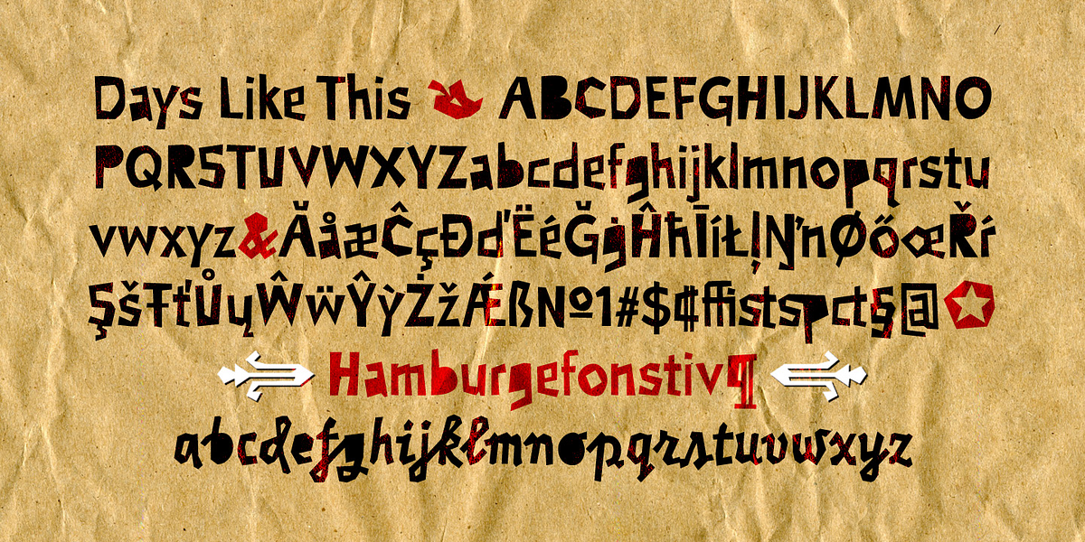Days Like This, a Font by PESIC (Photo 2 of 10)