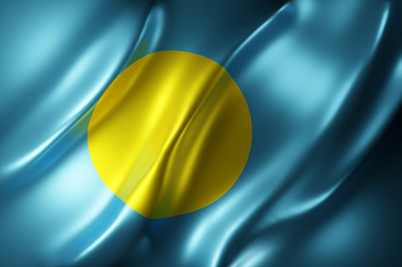 Palau 3d flag
