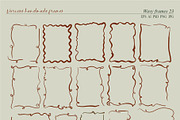 Various handmade frames, an Object Graphic by Collection by VY (Thumbnail 5 of 9)